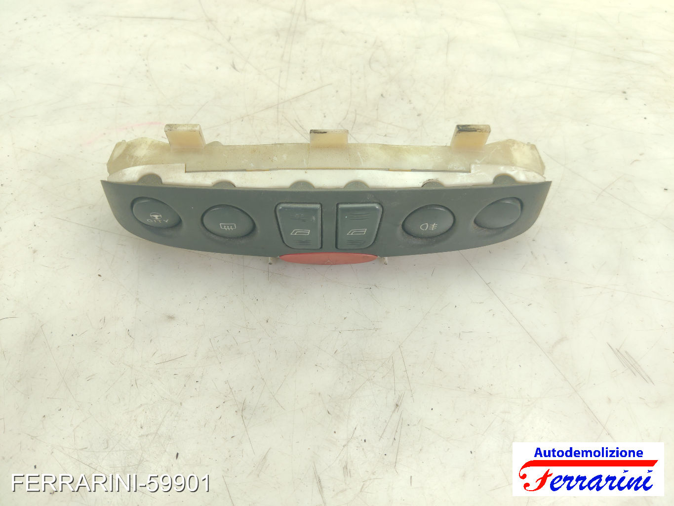Pulsantiera Tastiera Alzavetro FIAT PUNTO 188 1999-2010 sinistra, sx, frontale 8