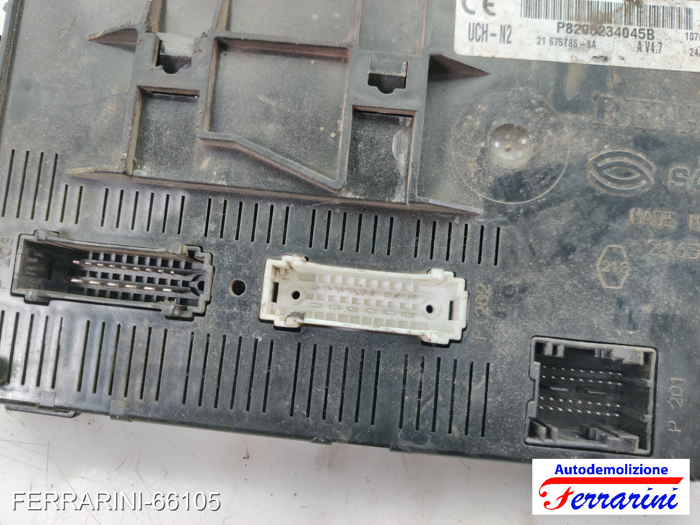 Body Computer RENAULT CLIO 2 BB, CB 1.2 1998-2010 8200234045B, 216757868A 8