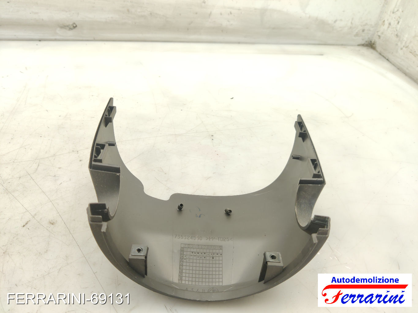 plastica coperchio devioluci FIAT IDEA 350 2004-2012 sinistro, sx 735360630