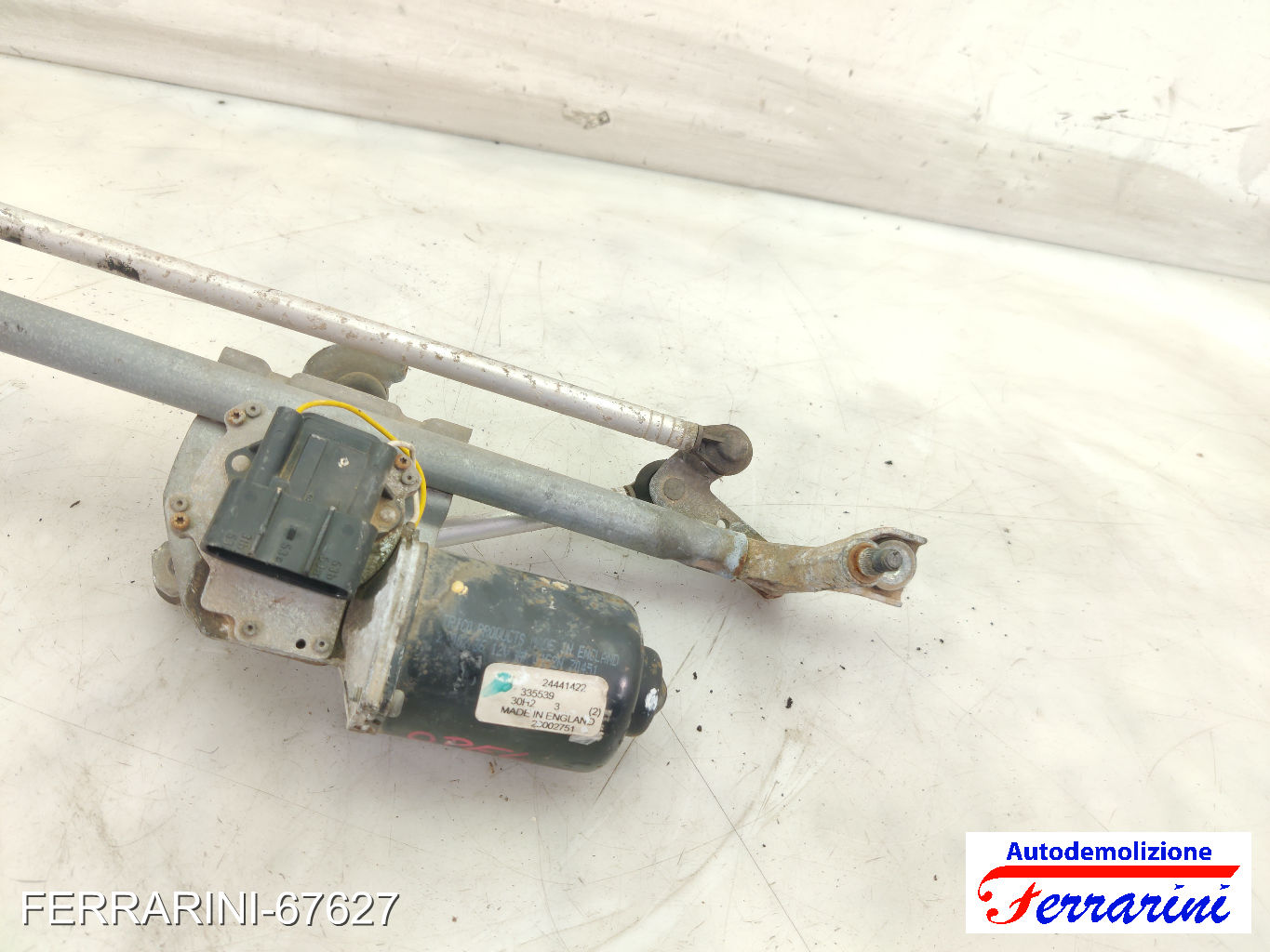 Motorino Alzavetro OPEL CORSA C X01 1.7 DTI 2000-2009 24441422, 23002751