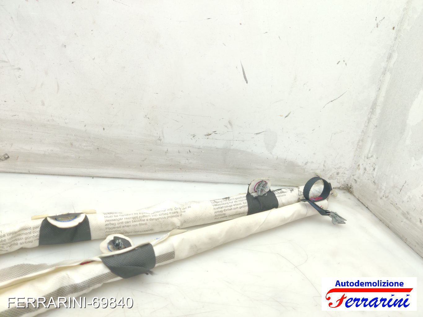 Airbag Tenda Tendina MERCEDES CLASSE B W242, W246 2011-2014 Frontale Sinistra