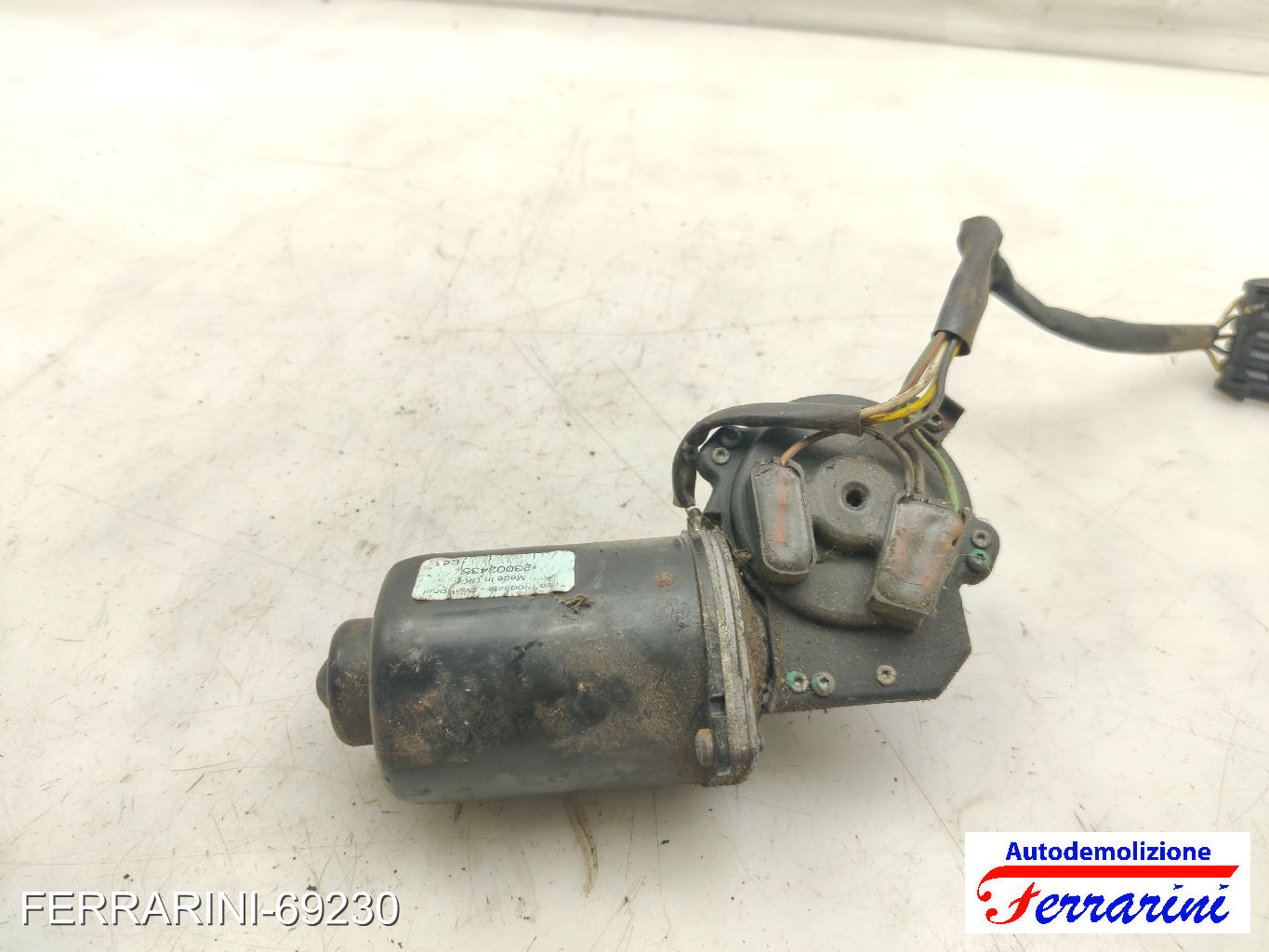 Spazzacqua Motorino Tergicristallo OPEL MERIVA A X03 2003-2010 anteriore