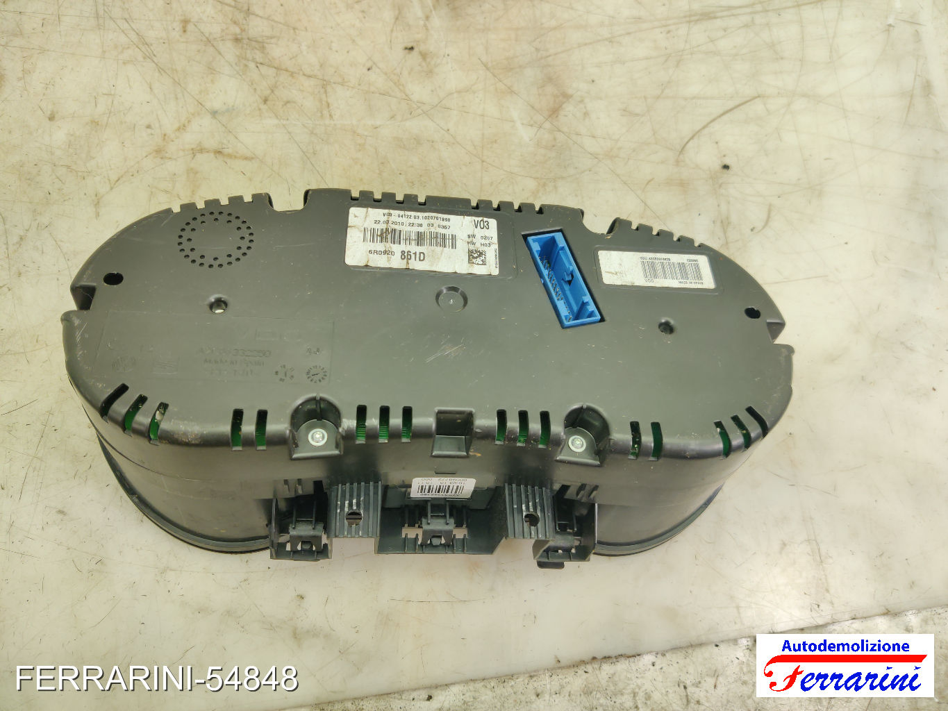 Quadro Contachilometri VW POLO 6C1, 6R1 1.6 TDI 2009-2023 6R0920, 6R0920861D