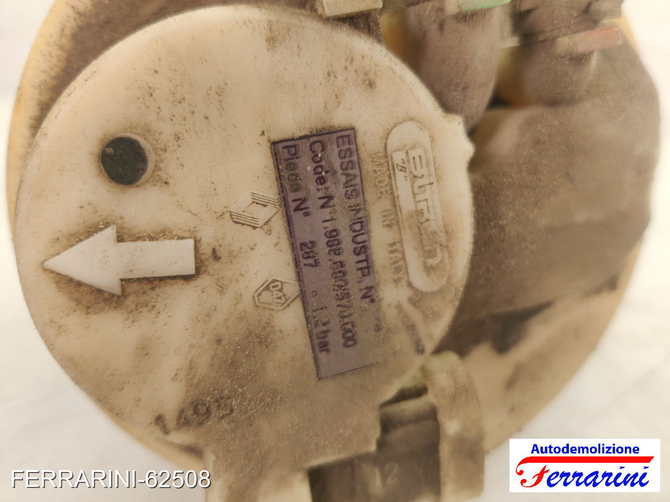 Cestello Pompa Galleggiante Serbatoio FIAT PUNTO 176 60 1.2 1994-1999 46473394 6
