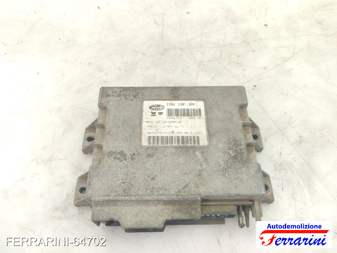 Centralina Motore FIAT PALIO WEEKEND 171, 173, 178, 373, 374 1.2 1996-2004