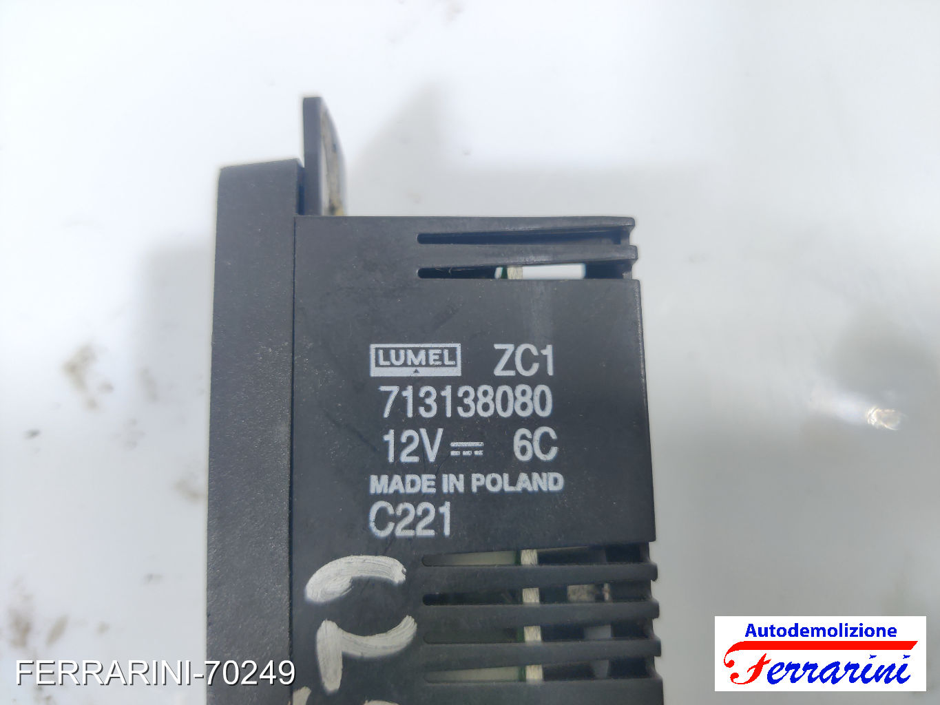 Orologio FIAT CINQUECENTO 500 170 1991-1999 713138080, LUMEL 8
