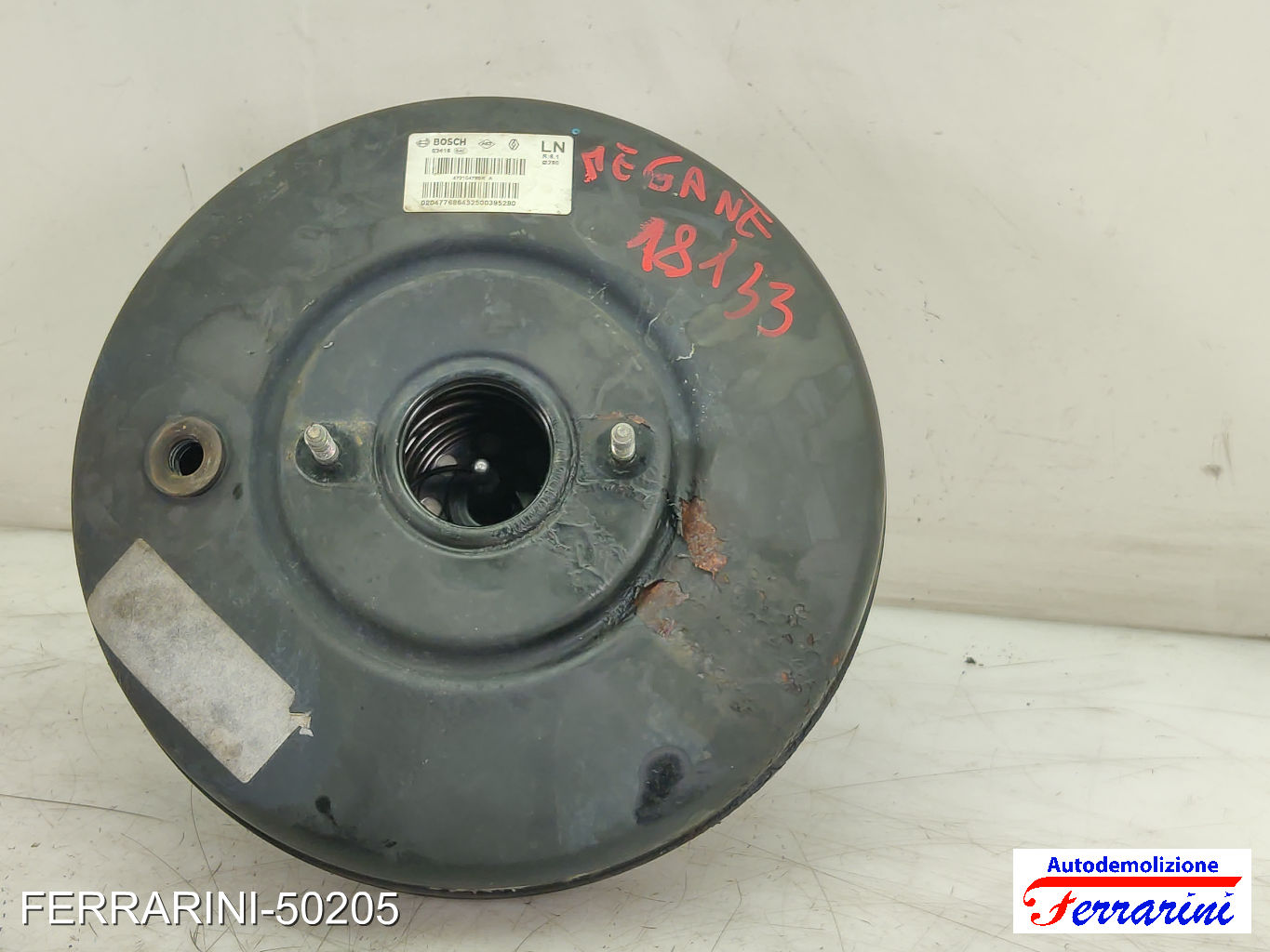 Servofreno RENAULT MEGANE 4 B9A M N 1.5 DCI 110 2015-2023 472104789RA, 03416640 6