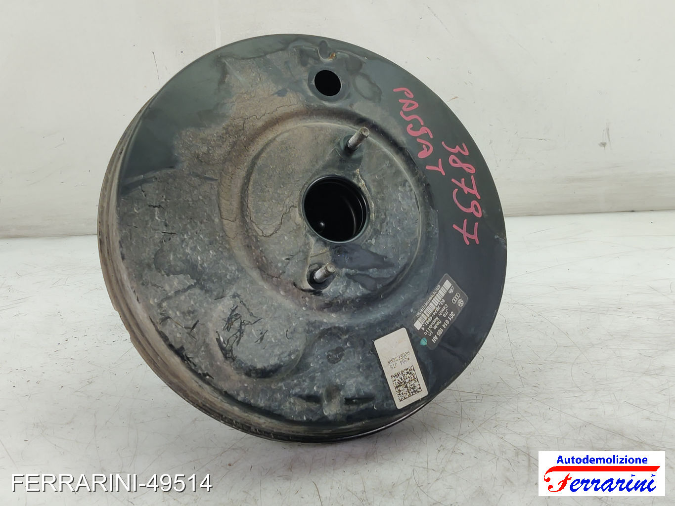Servofreno VW PASSAT VARIANT 3C5 2.0 TDI 2005-2009 3C1614105AH, 03787440014
