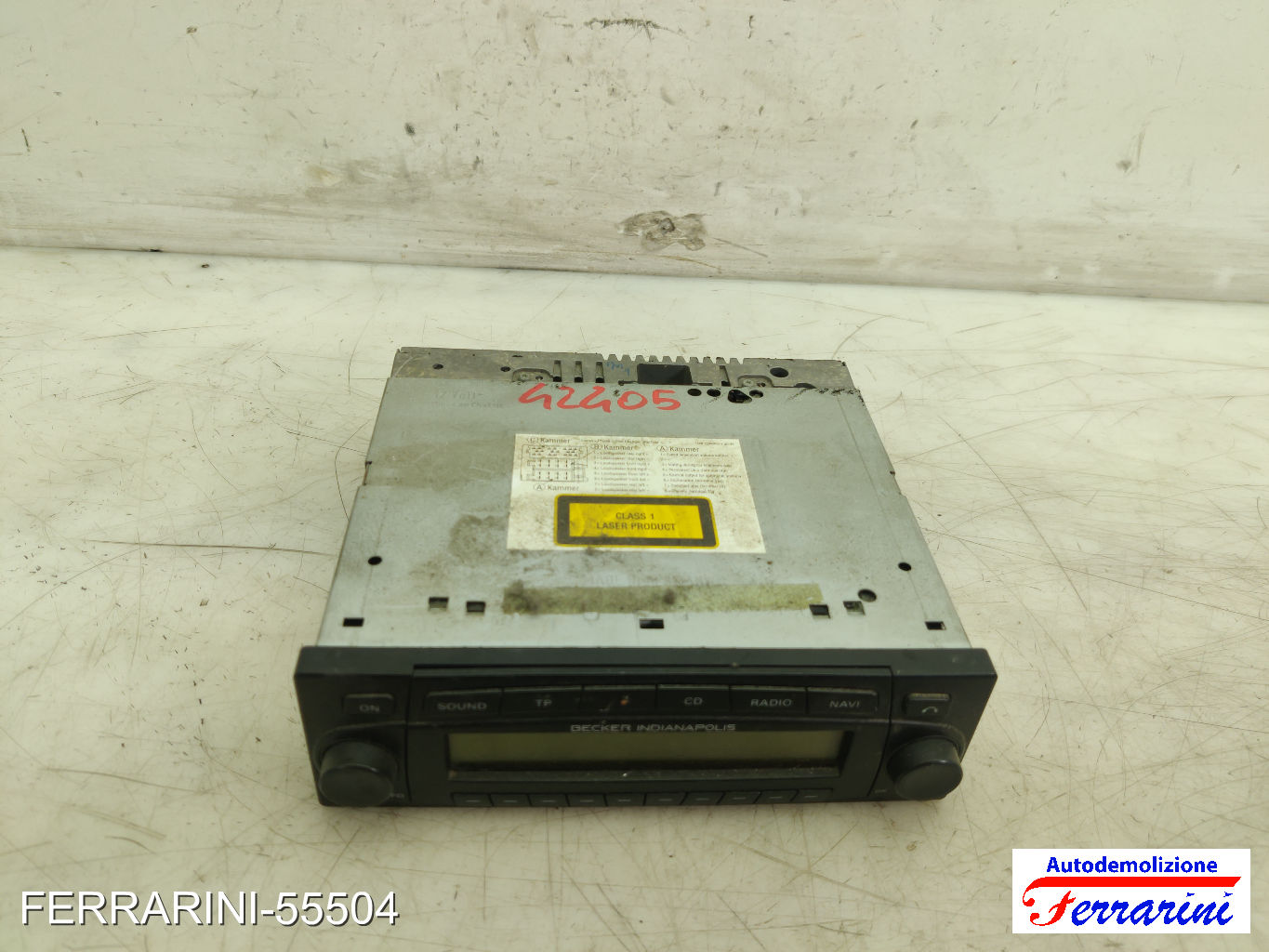 Stereo Radio VW PASSAT VARIANT 3B6 2000-2005 023750, 55007193 9
