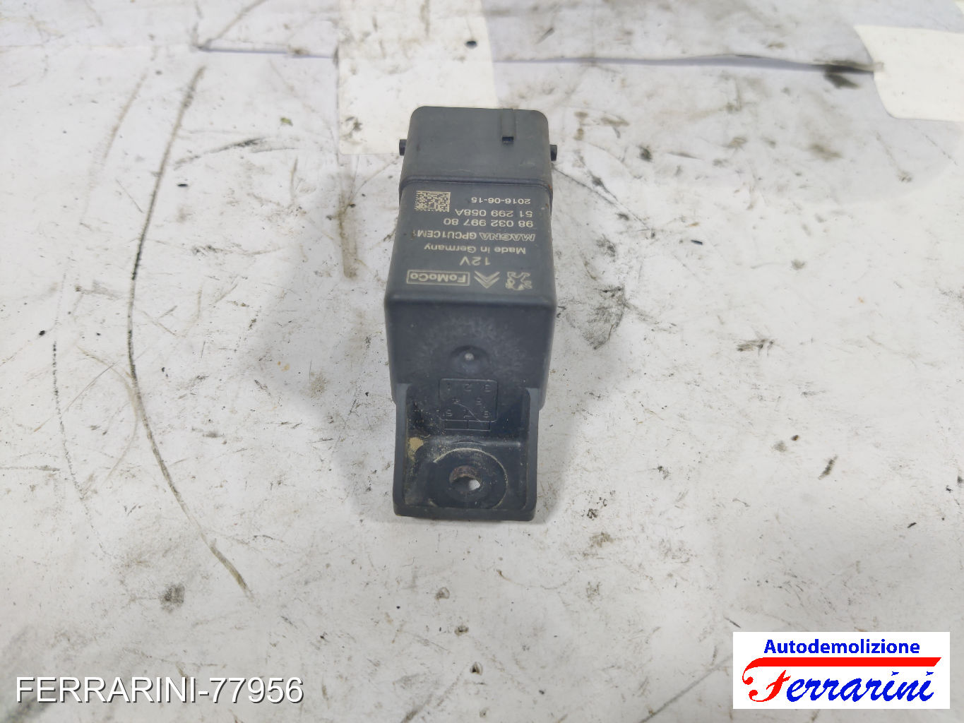 Centralina Candelette FORD C-MAX 2 DXA/CB7, DXA/CEU 1.6 TDCI 2010-2019 5