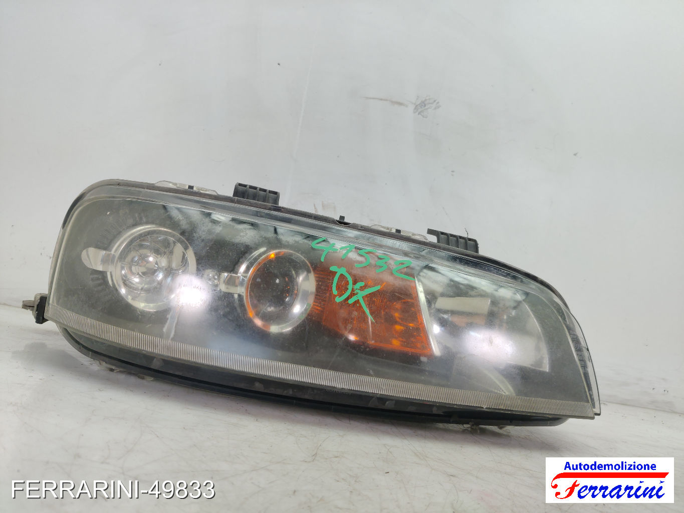 Faro Anteriore FIAT PUNTO 188 1999-2010 destro, dx 51760025, 46849354, 46522719
