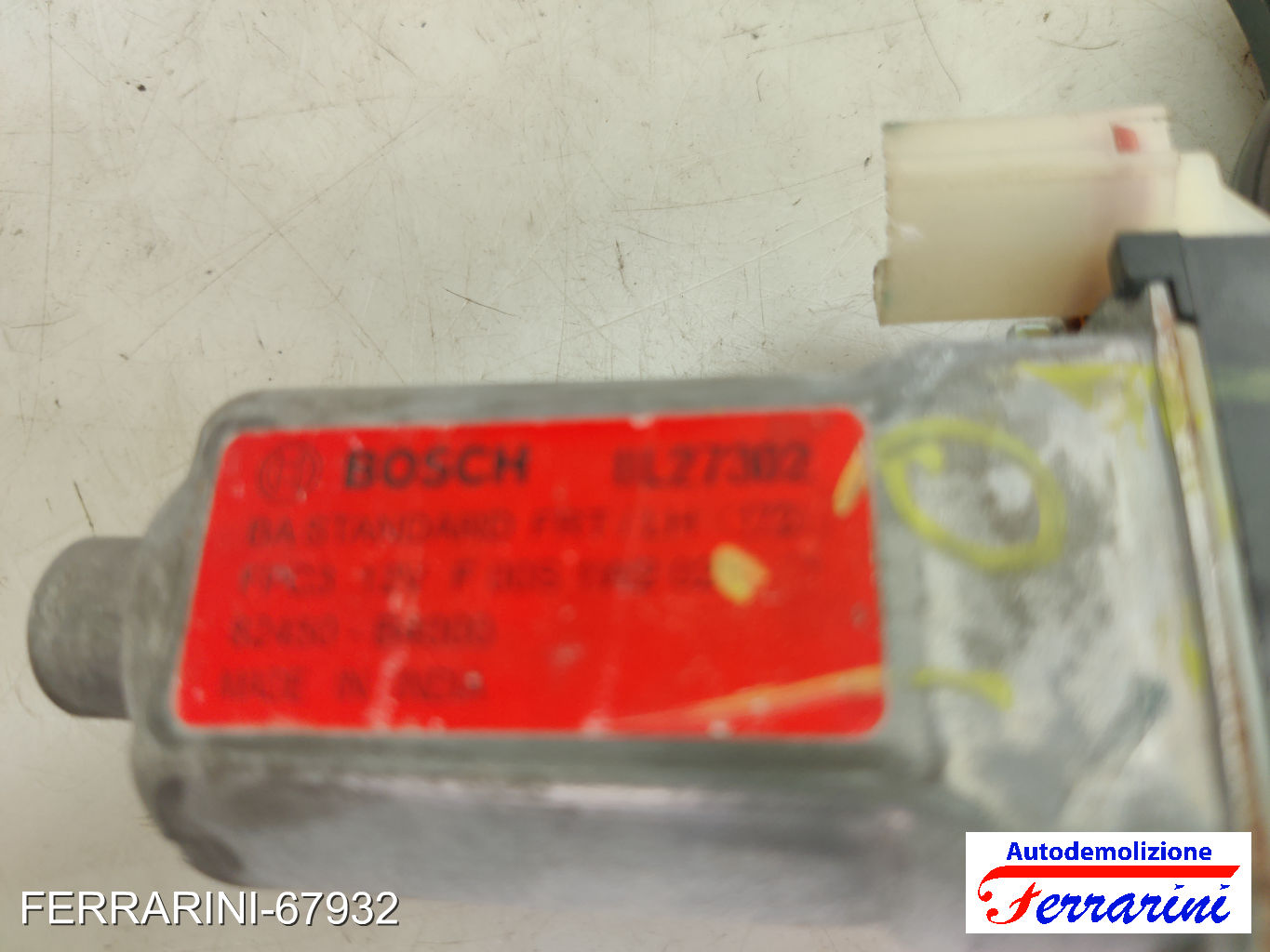 Alzavetro HYUNDAI I10 BA, IA 2013-2023 sinistro, sx, frontale, anteriore 7