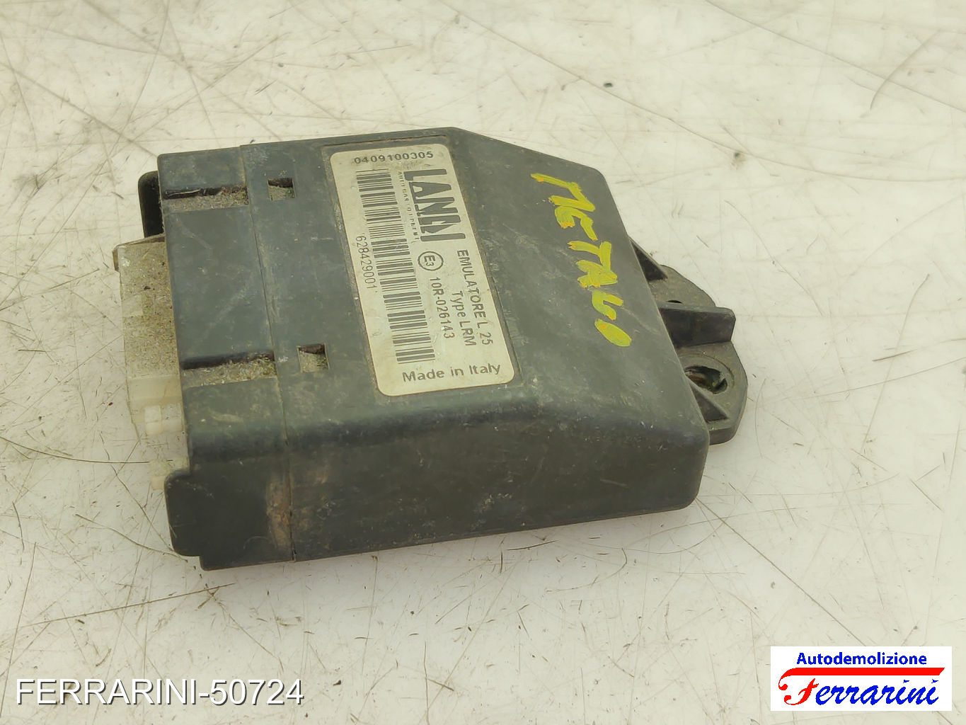 Landi Renzo L25 emulatore Centralina Gpl FIAT PANDA 169 1.2 2003-2012 628429001 6