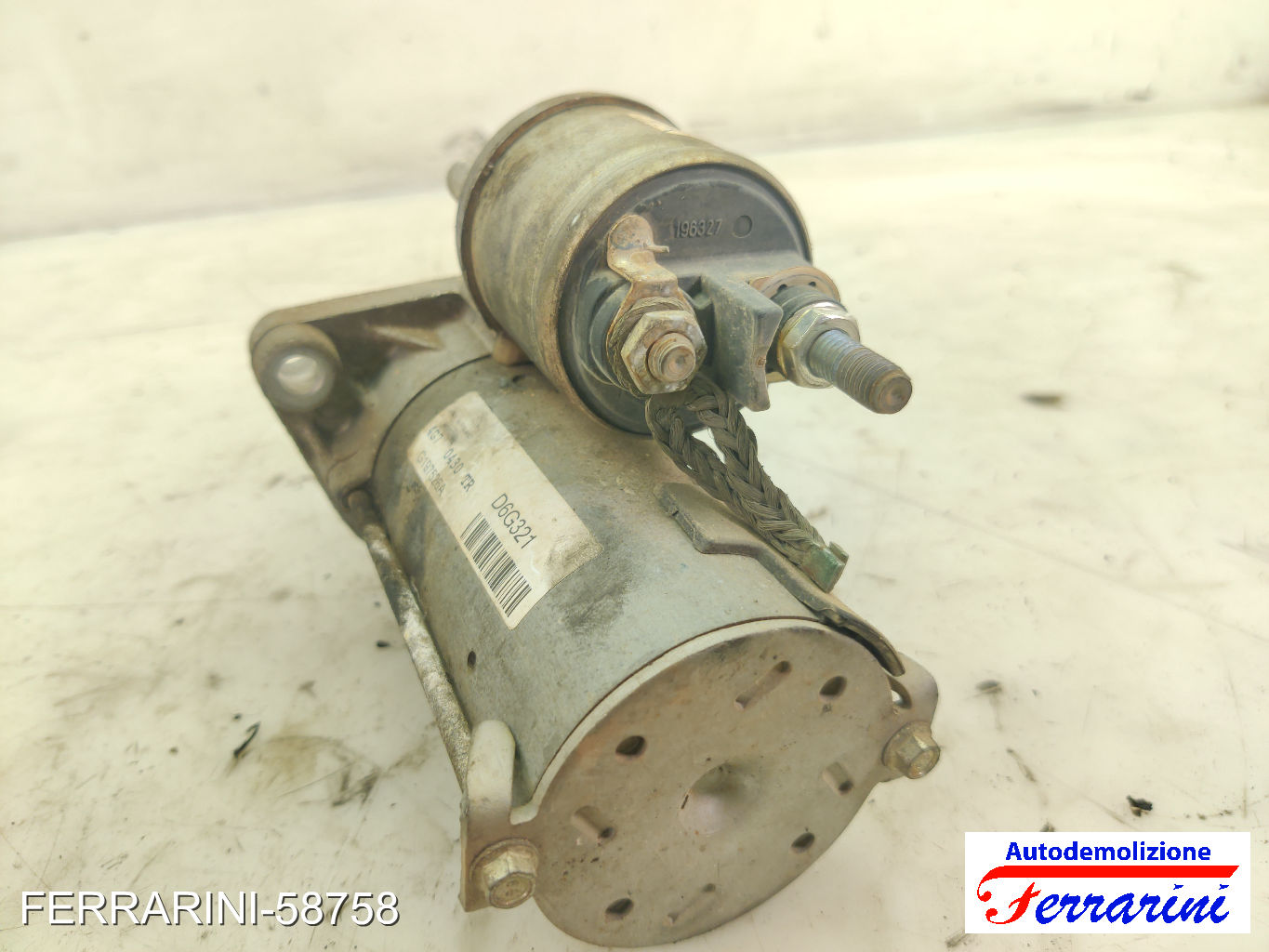 Motorino Avviamento FIAT IDEA 350 1.3 D MULTIJET 2004-2012 51880229, 51823860 8