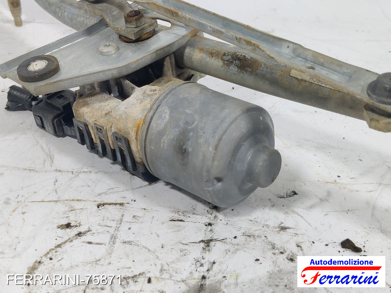 Spazzacqua Motorino Tergicristallo LANCIA YPSILON 843 2003-2011 anteriore 10
