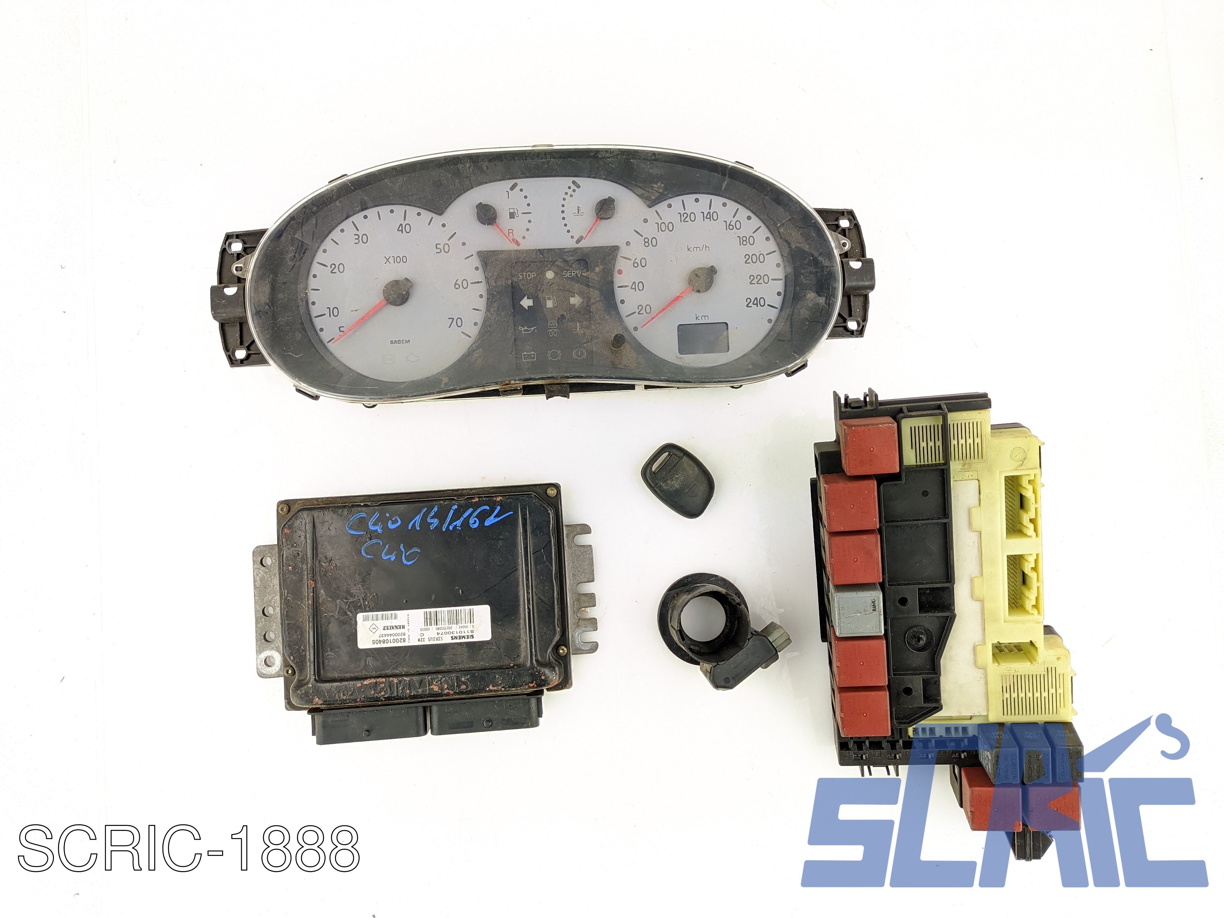 Kit Accensione RENAULT CLIO 2 BB, CB 1.4 16V 1999-2004 8200108405, BMTN4