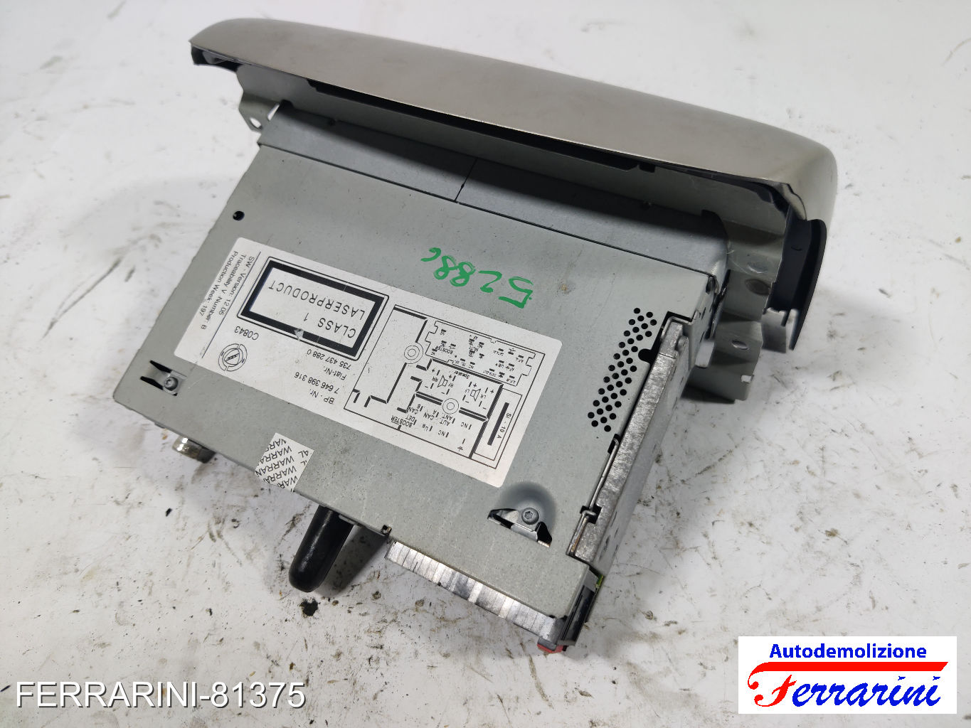 Stereo Radio LANCIA YPSILON 843 2003-2011 14