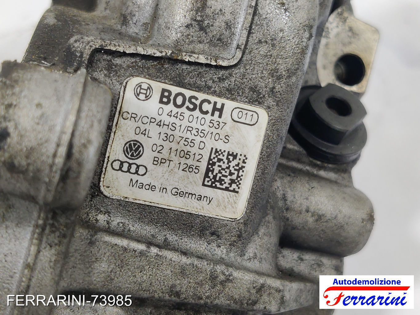 Pompa Alta Pressione Iniezione VW GOLF 7 5G1, BE1, BE2, BQ1 2.0 TDI 2012-2020