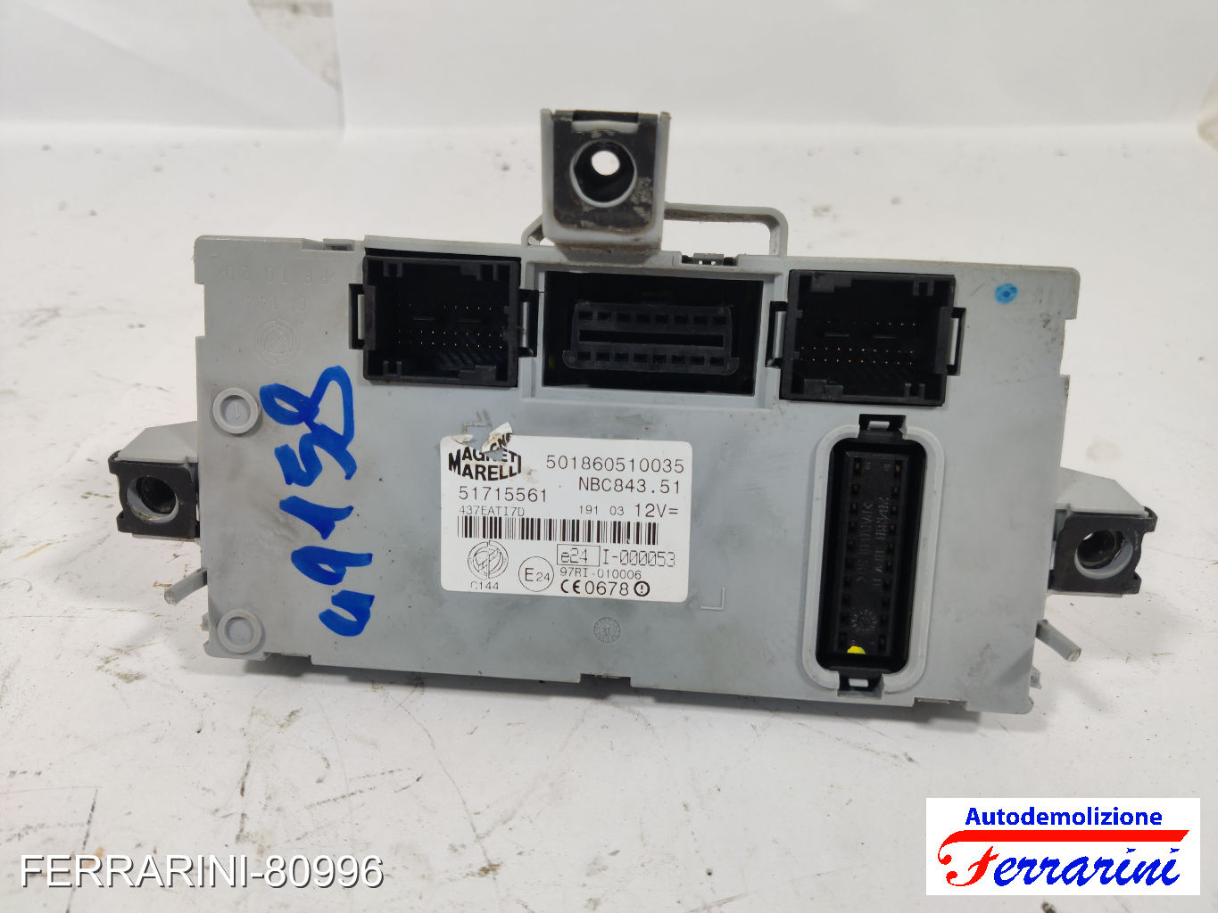 Kit Accensione LANCIA YPSILON 843 1.2 2003-2011 55191981 11