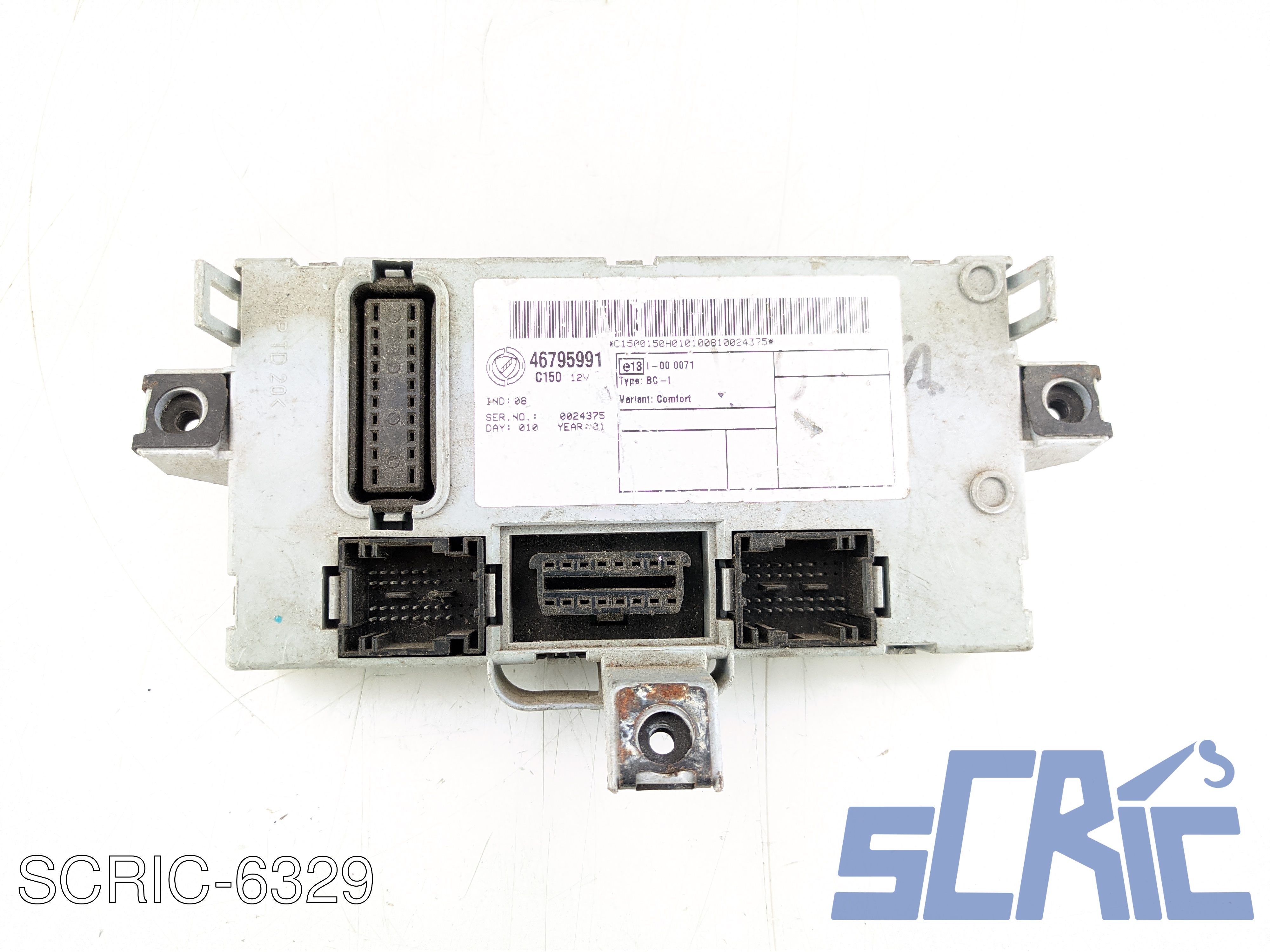 Body Computer FIAT PUNTO 188 1.2 60 1999-2010 46795991, 0024375, 46795991