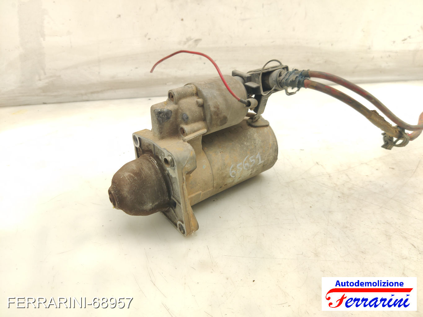 Motorino Avviamento FIAT SEICENTO 600 187 1.1 1998-2010 55195030, 65651 9