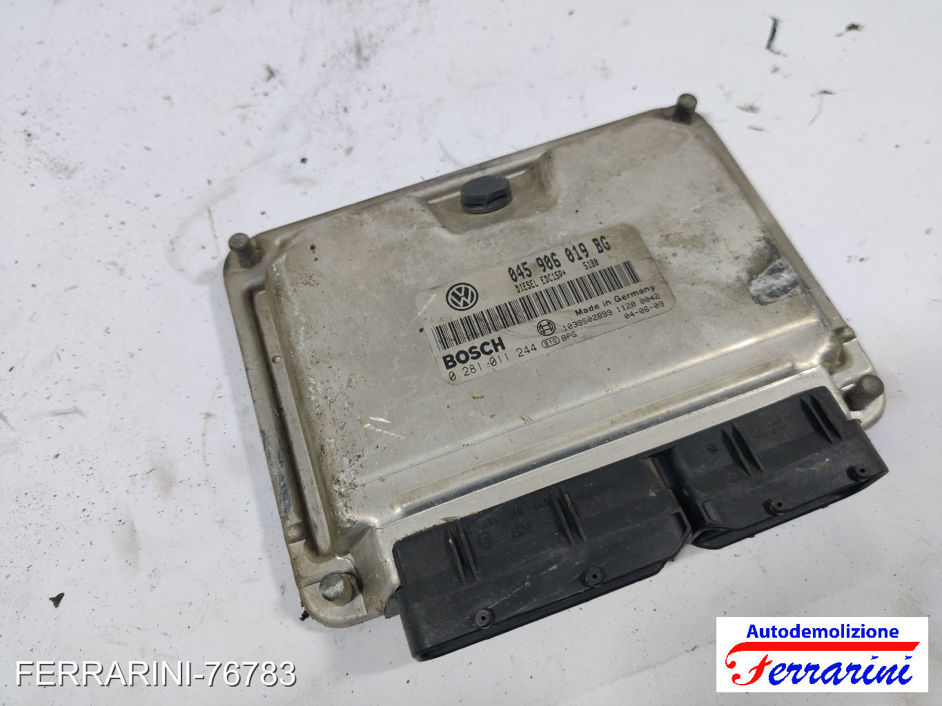 Centralina Motore SEAT IBIZA 3 6L1 1.4 TDI 2002-2005 045906019BG, 1039502899 4