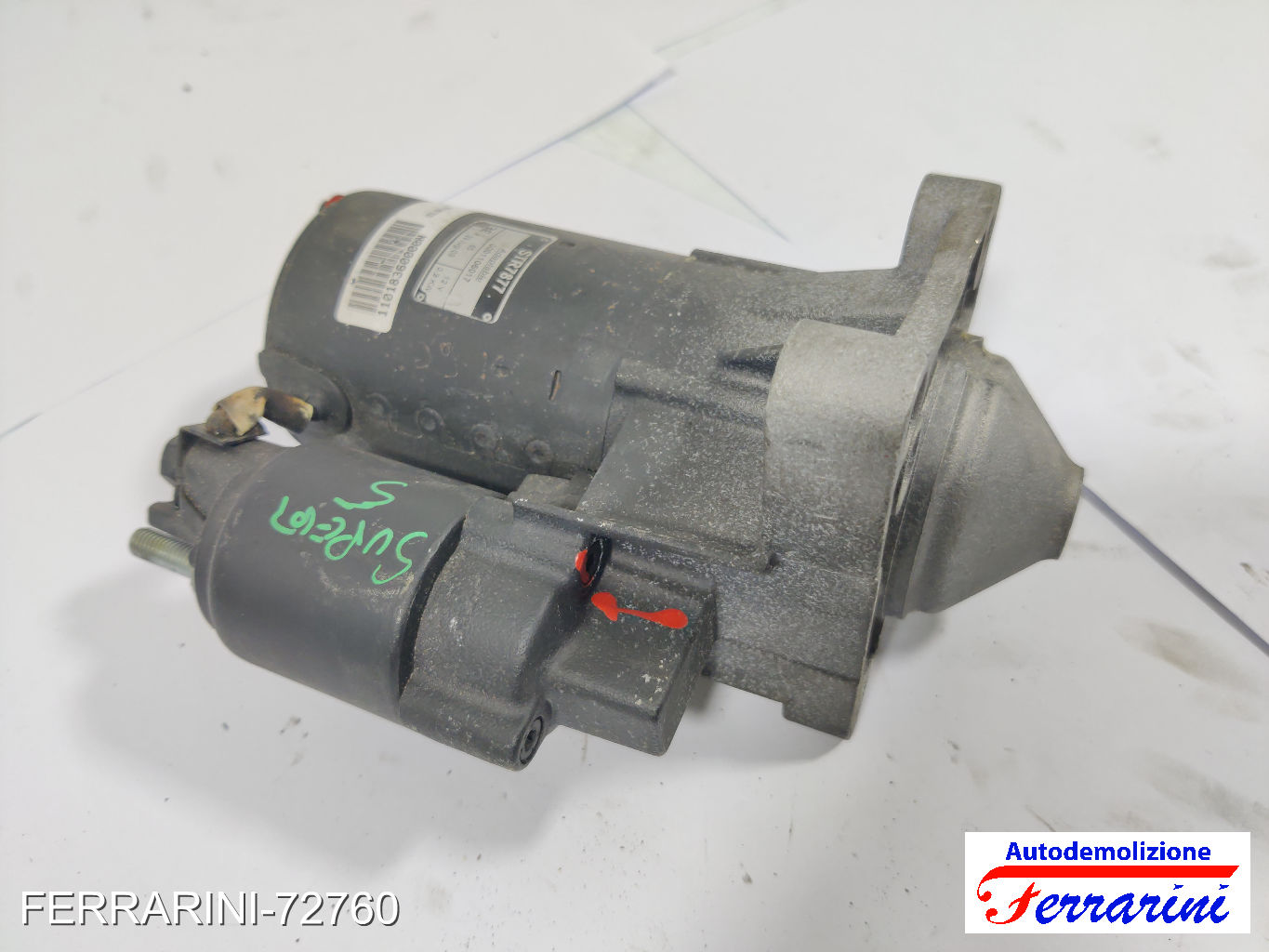 Motorino Avviamento RENAULT SUPER 5 B/C40 1.1 1984-1988 7700115294, 0001106017 6