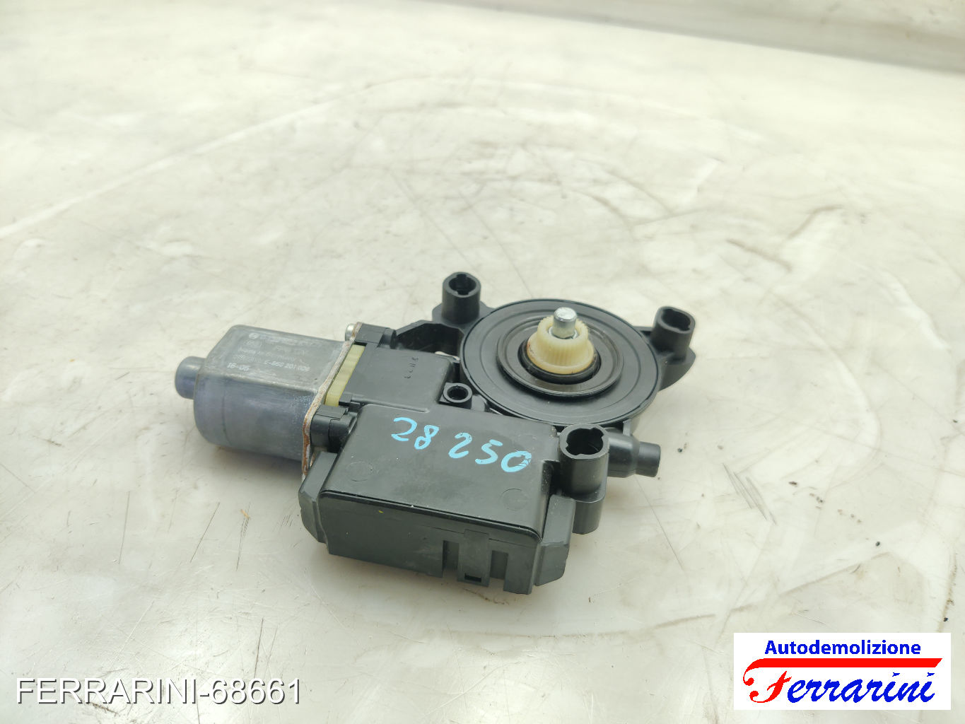 Motorino Alzavetro VW POLO 6C1, 6R1 1.4 TDI 2014-2017 6R0959801DJ, 0130822531 6