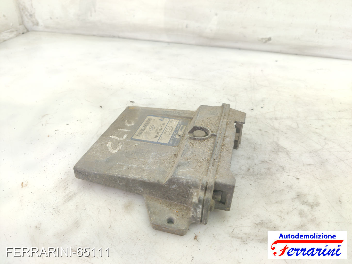 Centralina Motore RENAULT CLIO 2 BB, CB 1.9 D 1998-2005 7700104956, 7700111205