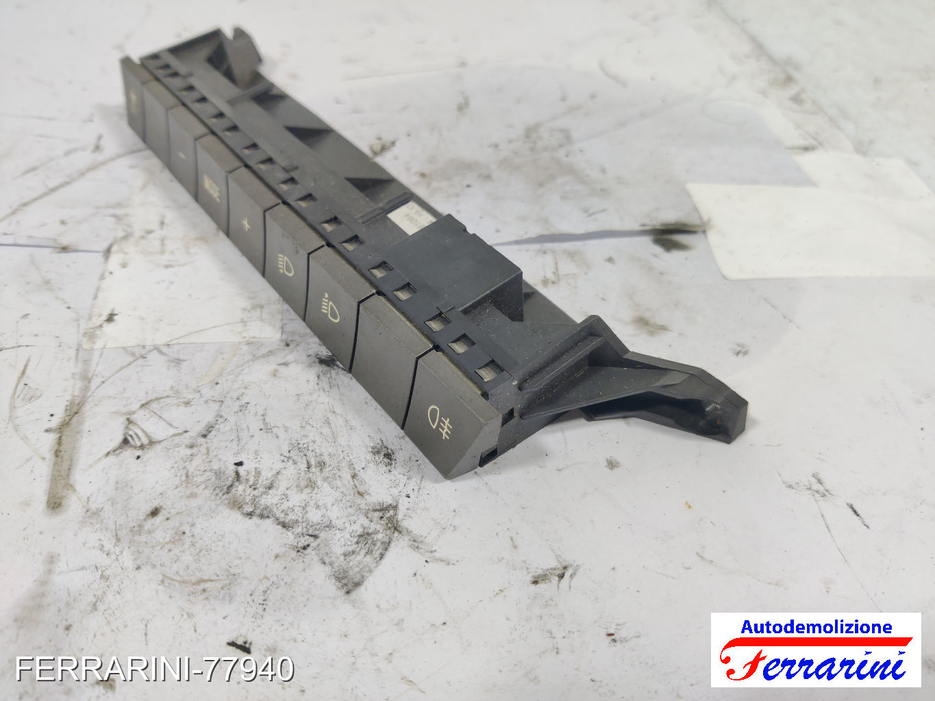Pulsantiera comandi luci cruscotto LANCIA YPSILON 843 2003-2011 735361064 5