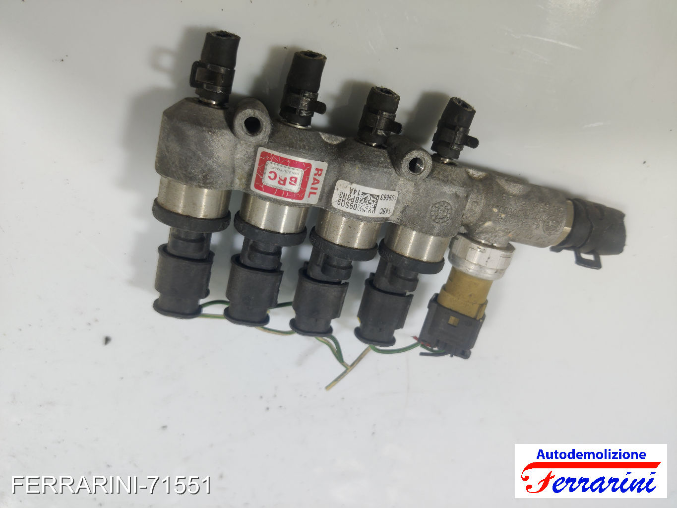 initettori GPL Landi Renzo LANCIA YPSILON 843 1.2 2010-2011 67R010233, 51905541 15