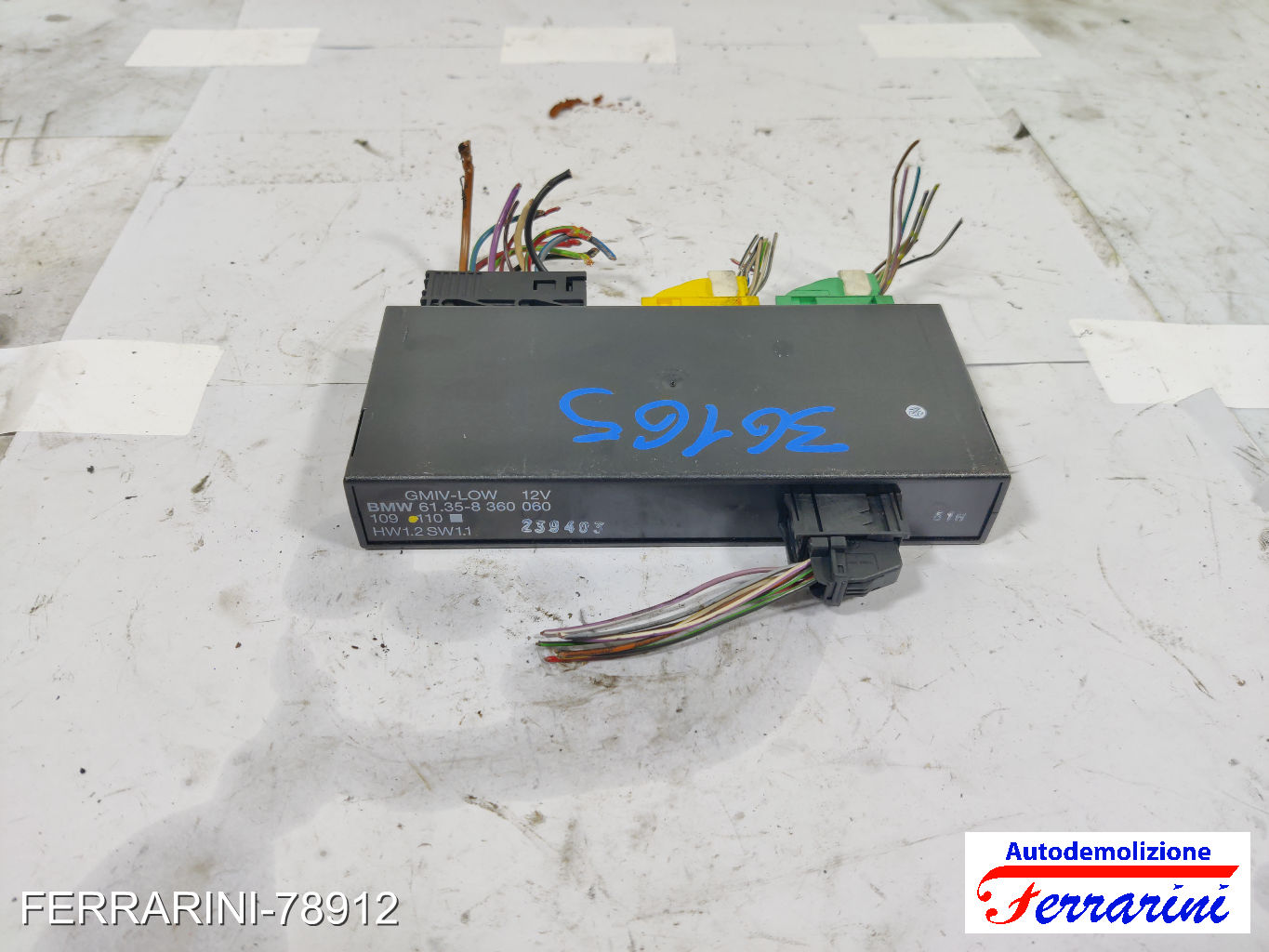 Centralina Comfort BMW SERIE 3 E36 1993-1998 61358360060, 239403