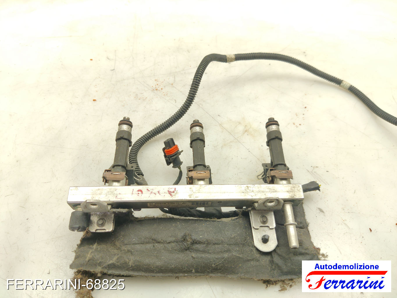 Flauto Con Iniettori OPEL CORSA D S07 1.3 CDTI 2006-2011 0280158108, 55355612