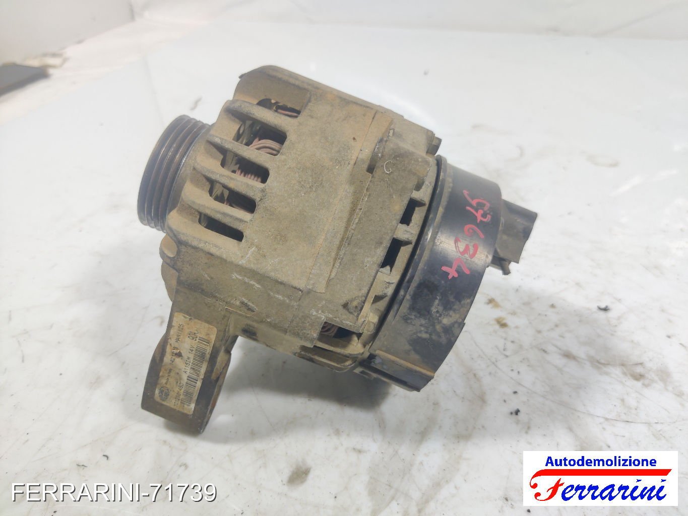 Alternatore FIAT PUNTO 188 1.2 60 1999-2010 46736968, MAN1125, A115M 8