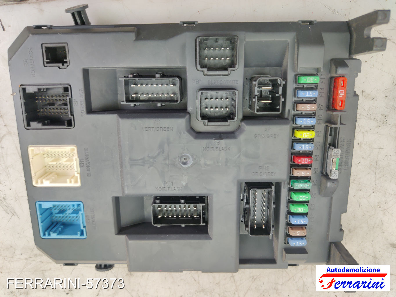 Body Computer CITROEN C3 2 SC 1.4 HDI 70 2009-2023 9666952280, 22661F01 12
