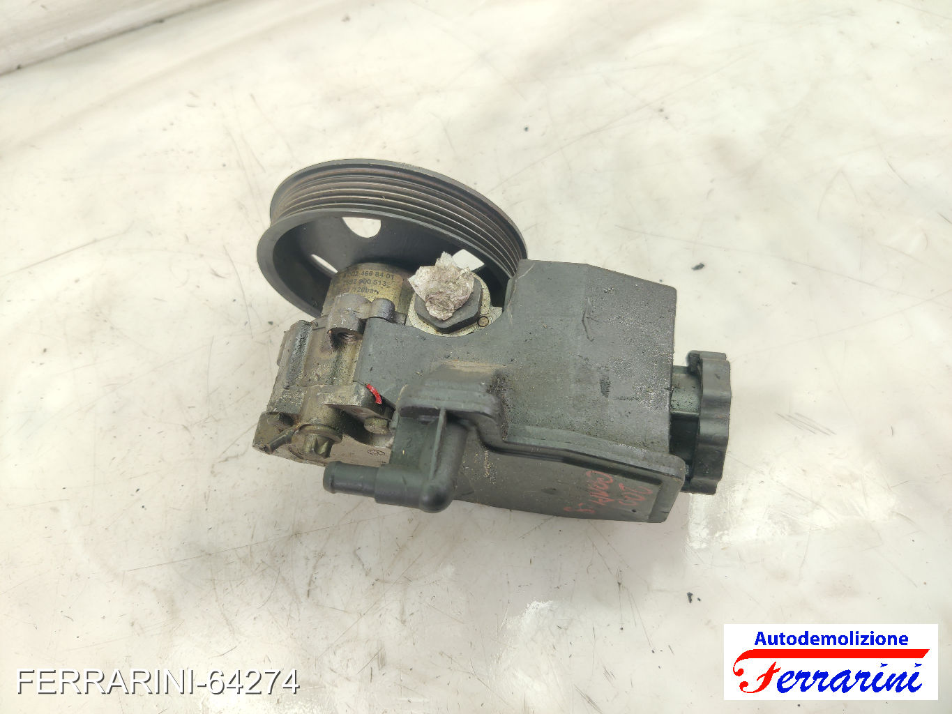 Pompa Servosterzo MERCEDES CLASSE C W203 C 200 KOMPRESSOR 2000-2002 A0024662901