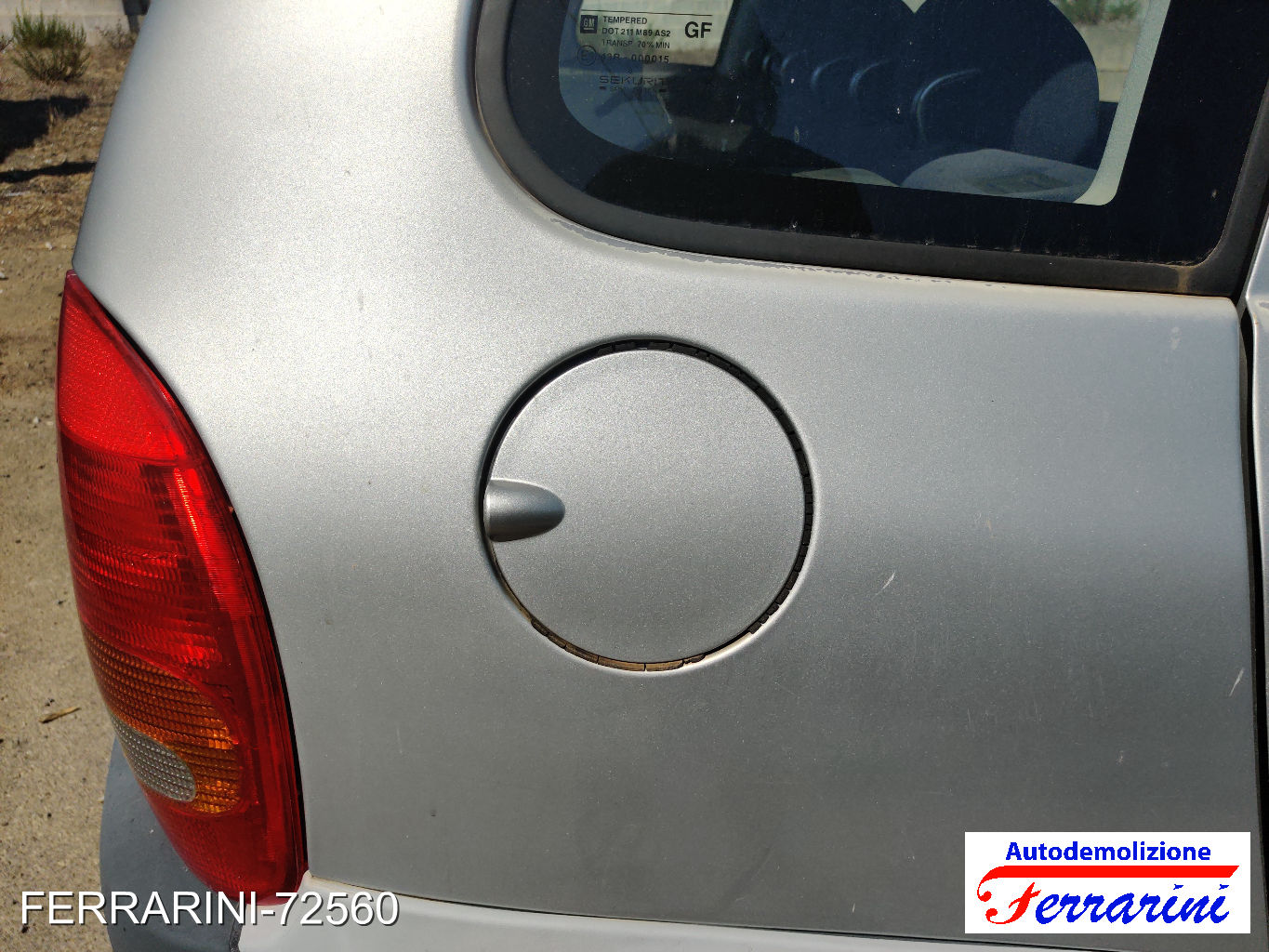 Sportellino Carburante