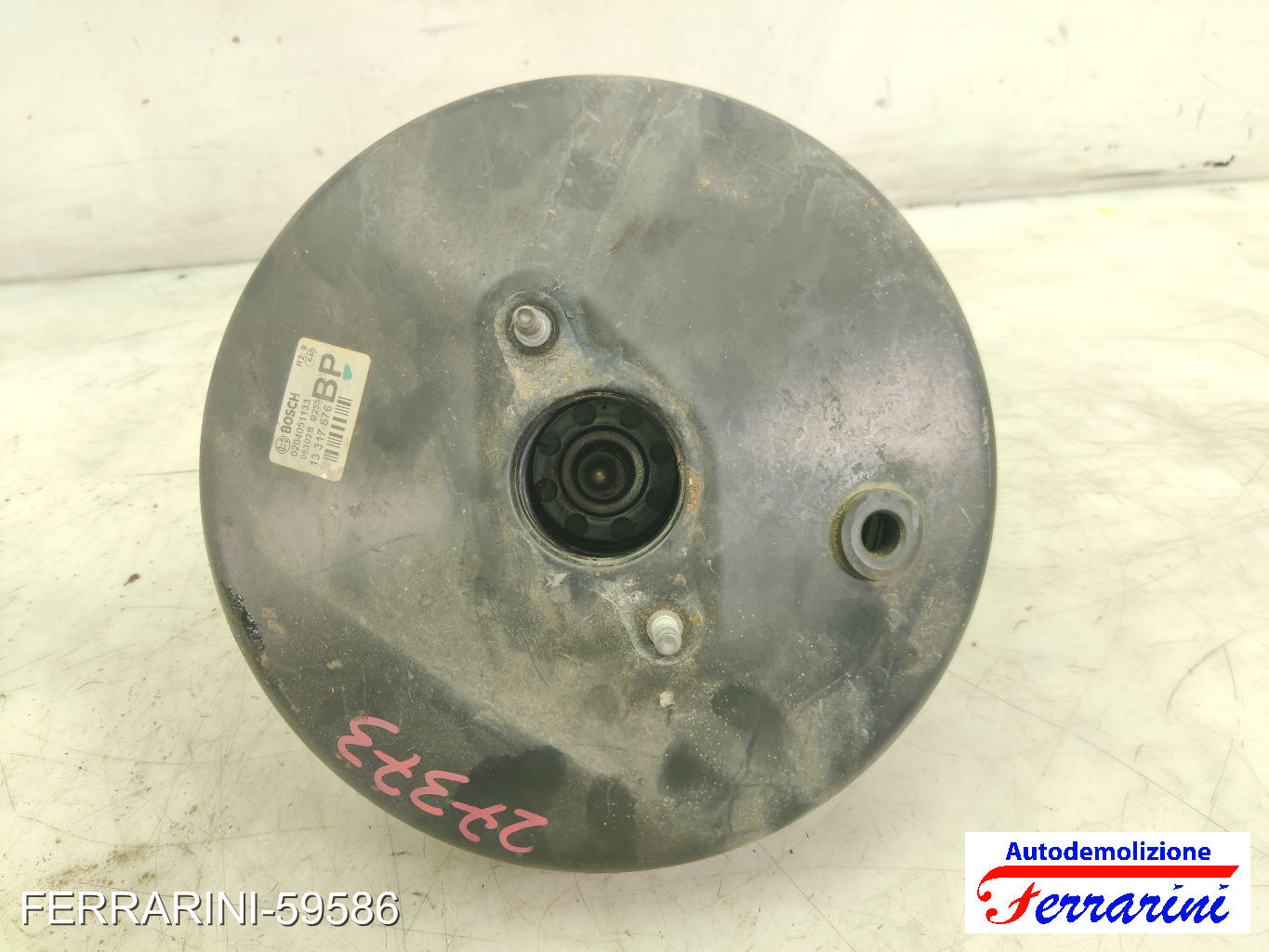 Servofreno OPEL CORSA D S07 1.2 LPG 2006-2014 13317576, 93167537, 55701940