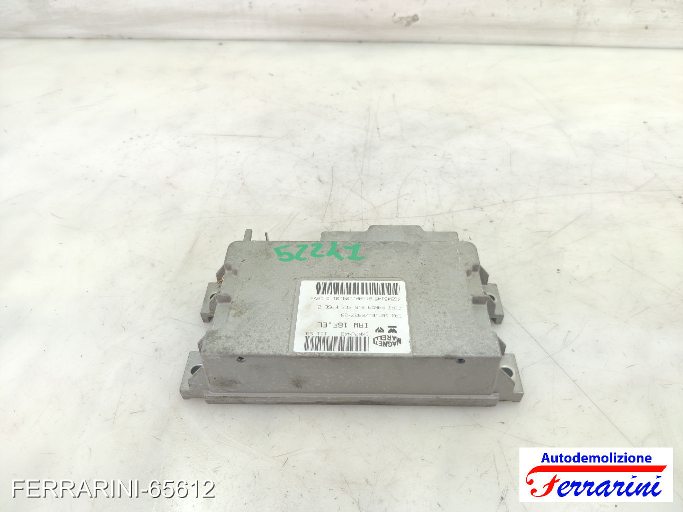 Centralina Motore FIAT PANDA 141 900 1992-1996 46545145, 6A373B, IXKPJN49
