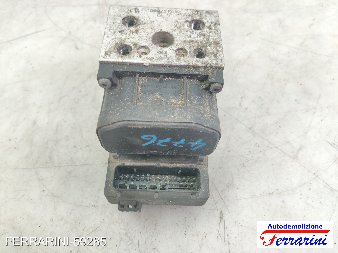 Centralina Pompa Abs FIAT MULTIPLA 186 1.6 16V BIPOWER 2001-2010 46837590