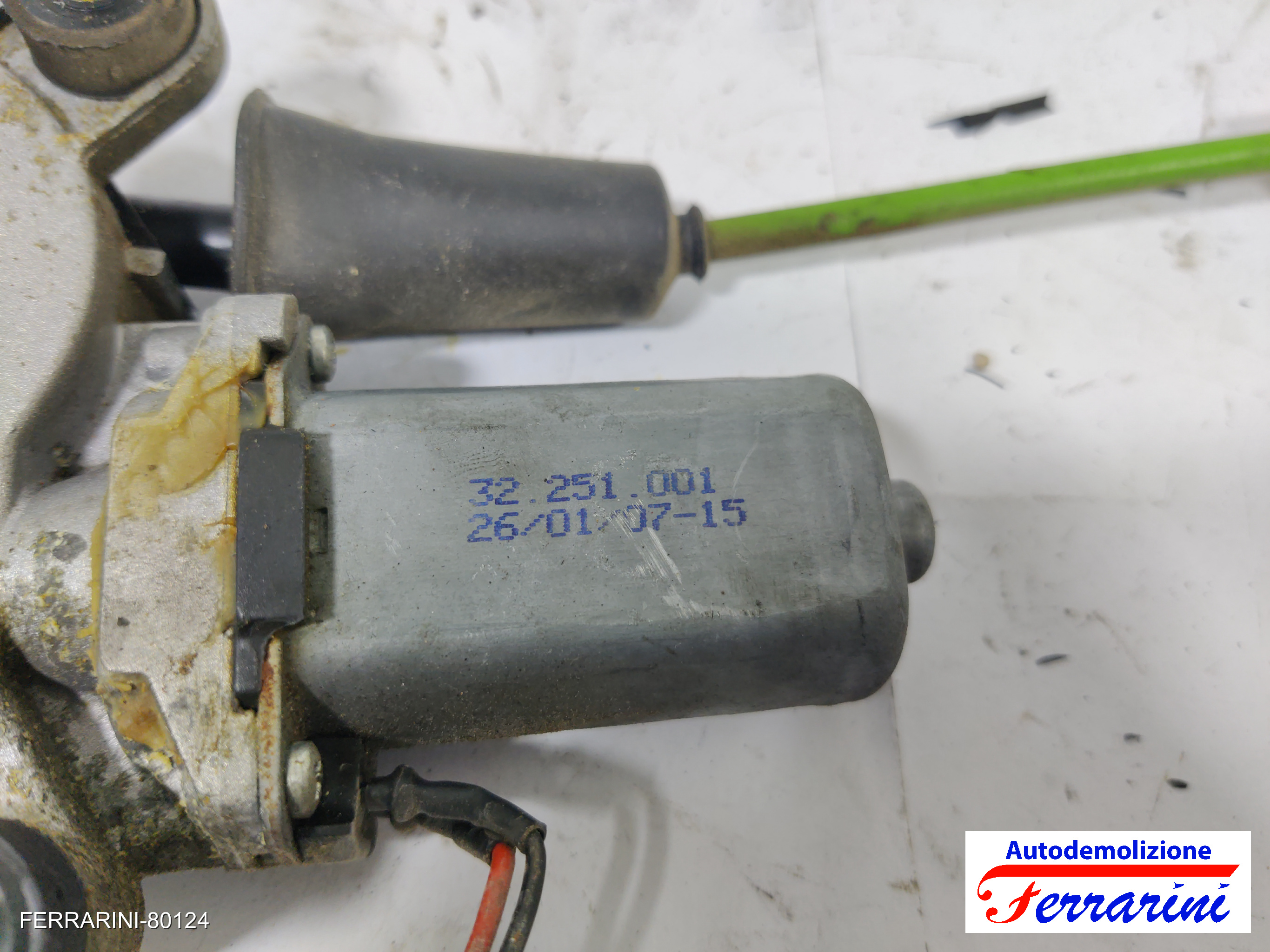 Alzavetro OPEL AGILA A H00 2003-2007 sinistro, sx, frontale, anteriore