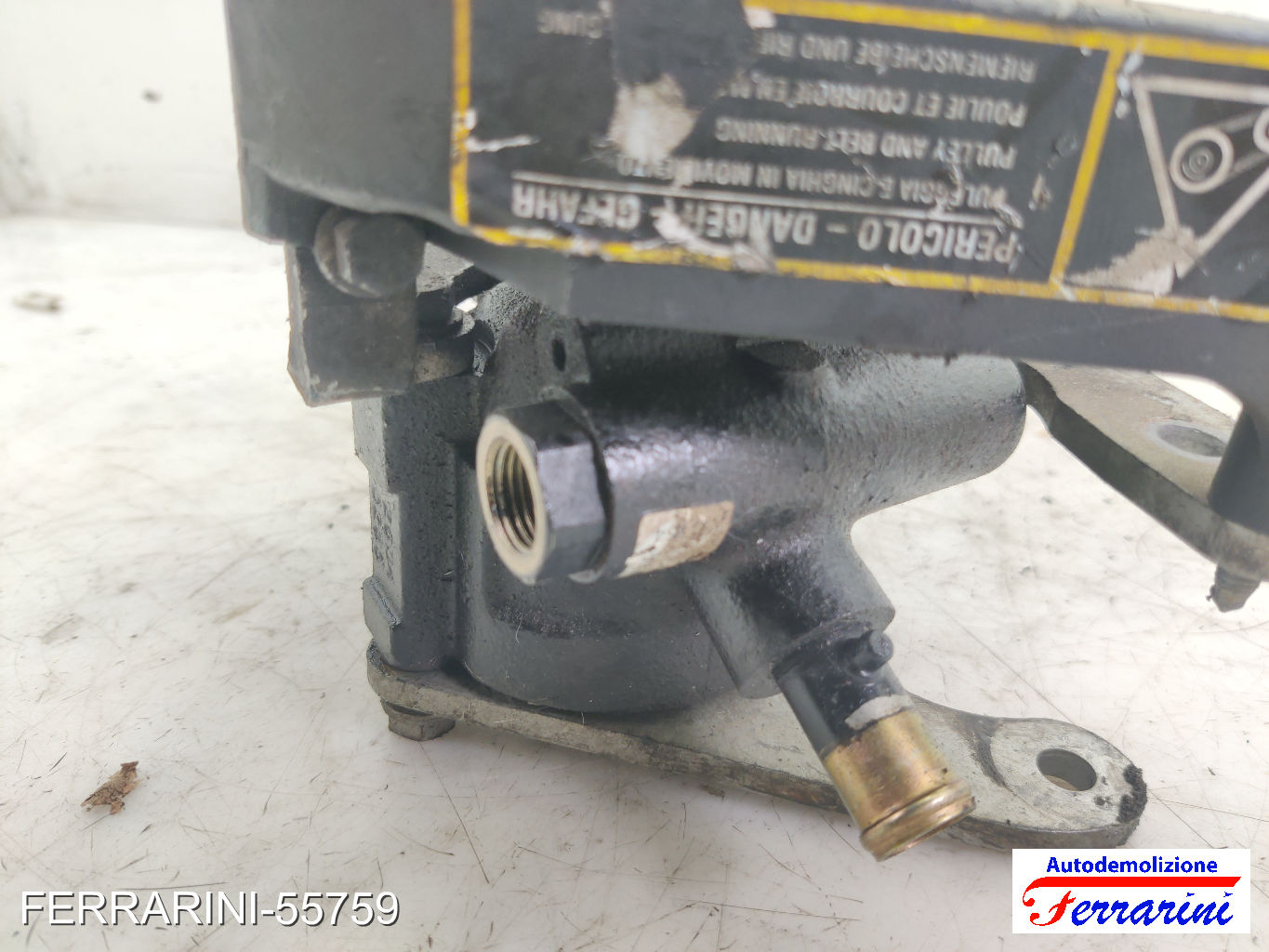 Pompa Servosterzo FIAT DUCATO AUTOBUS 230 2.5 D COMBINATO 1994-2002 55186442 8