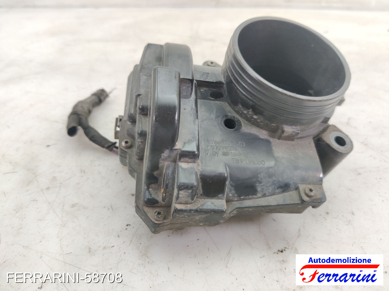 Corpo Farfallato PEUGEOT 207 SW WK 1.6 16V 2007-2013 V757669780, V862419080 7