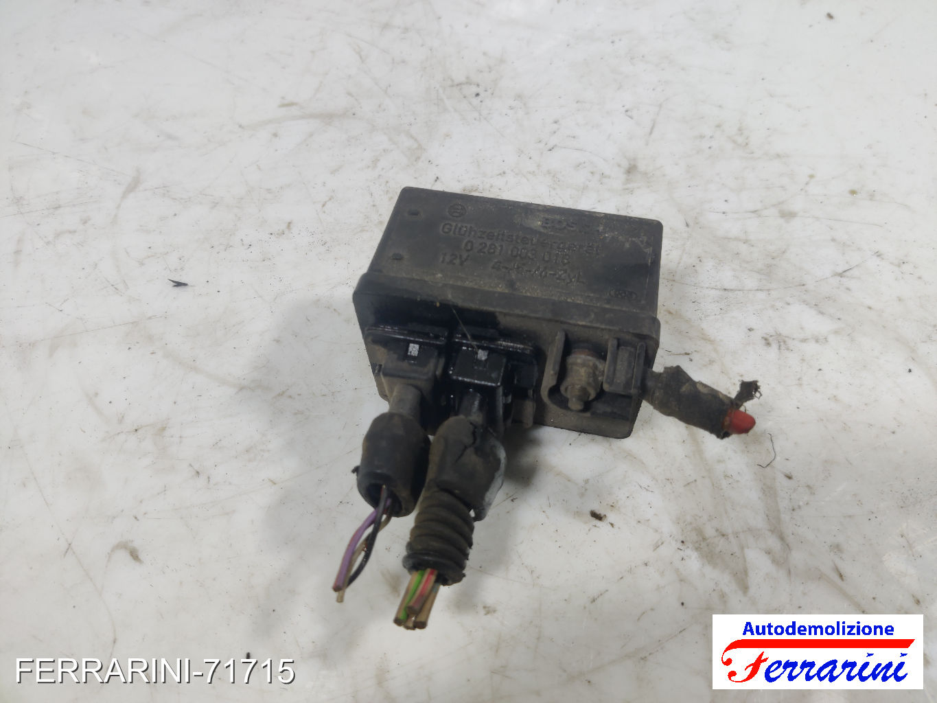 Centralina Candelette FIAT PUNTO 188 1.9 JTD 2001-2012 51771823, 598142