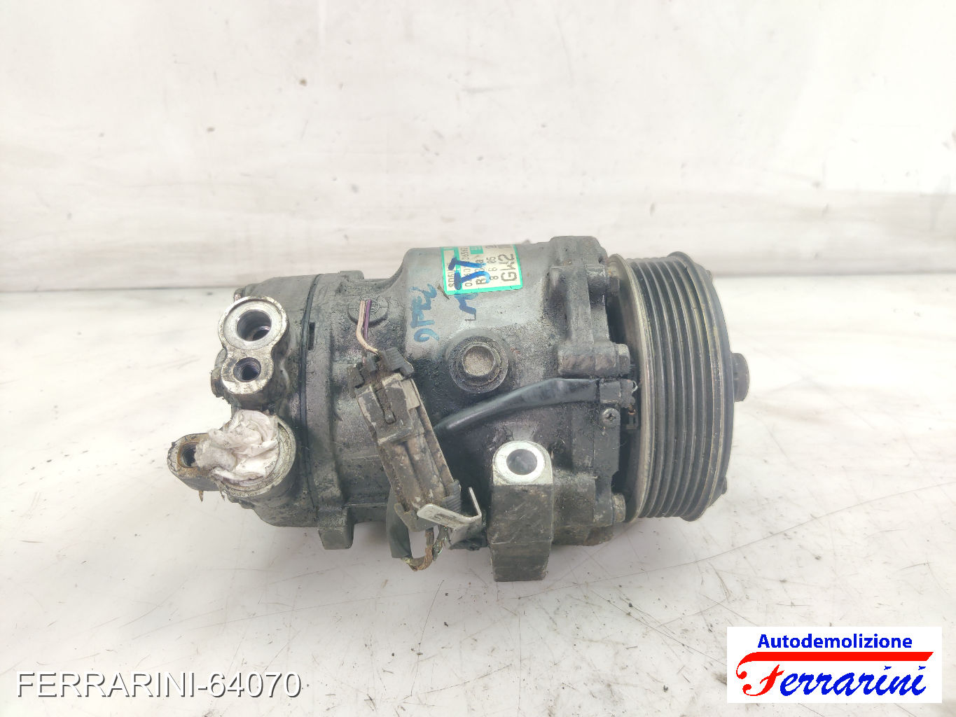 Compressore Clima OPEL CORSA C X01 1.3 CDTI 2003-2009 13197538, M13197538 6