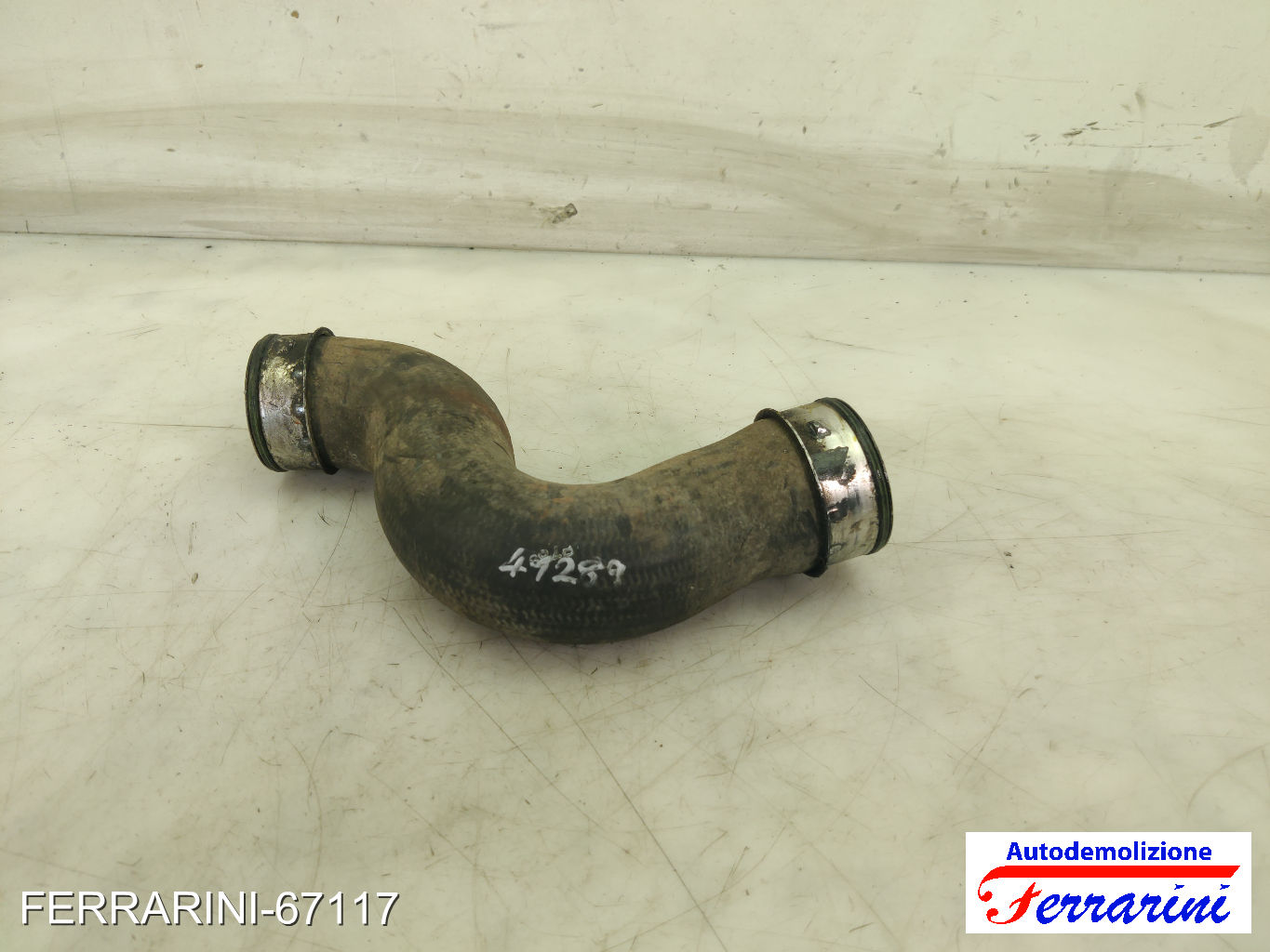tubo aria motore, intercooler BKD AUDI A3 8P1 2.0 TDI 16V 2003-2012 1K0145832AC 6