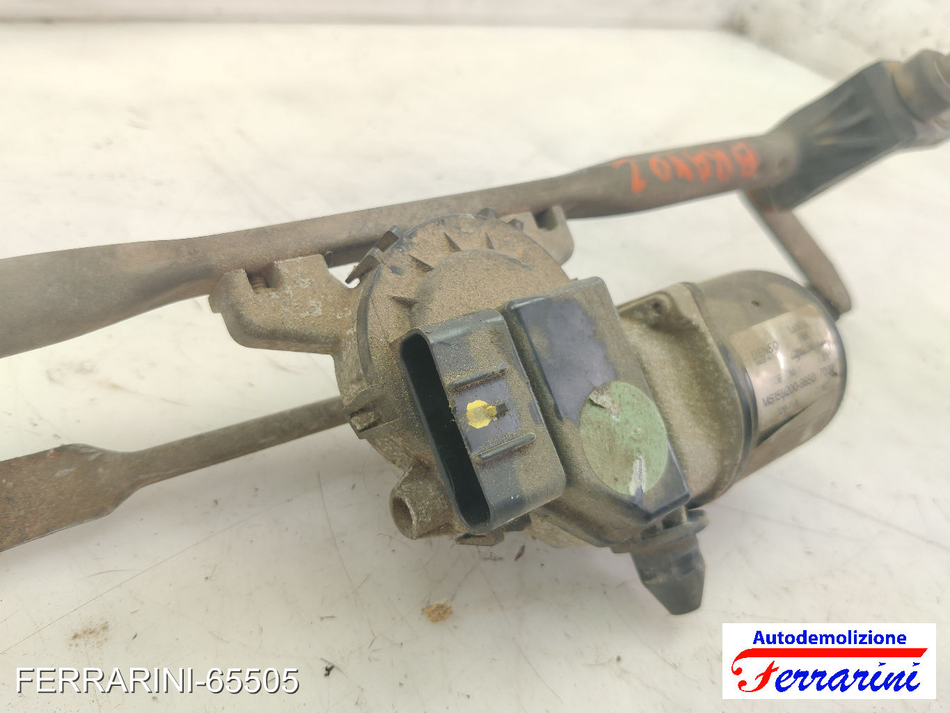 Spazzacqua Motorino Tergicristallo FIAT BRAVO 2 198 2007-2014 anteriore 6
