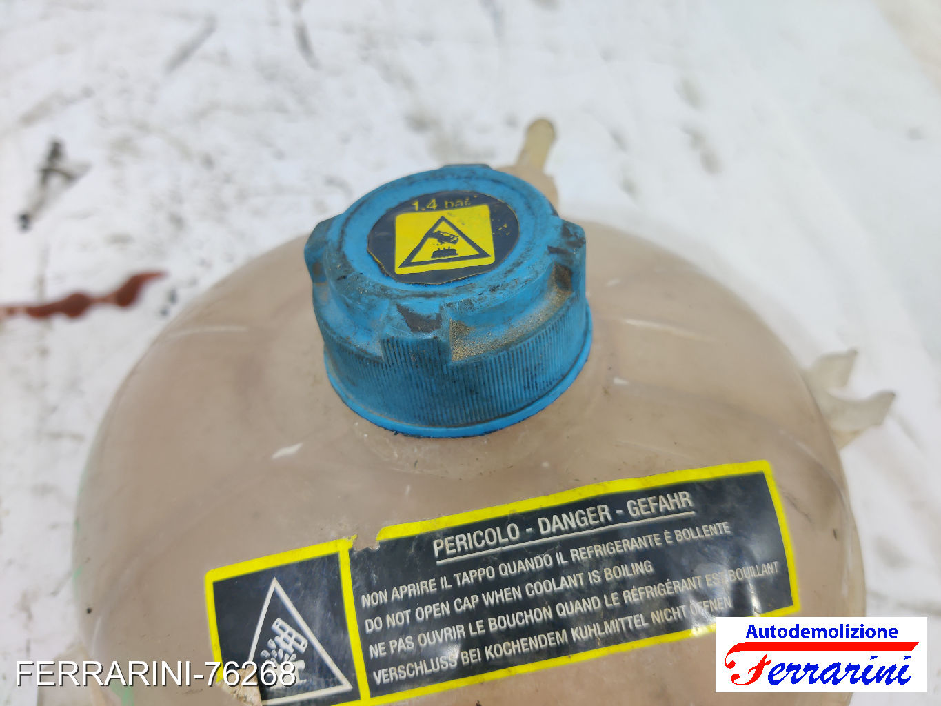 Vaschetta Liquido Motore FIAT STILO SW 192 1.9 JTD 2003-2008 51722078, 163039
