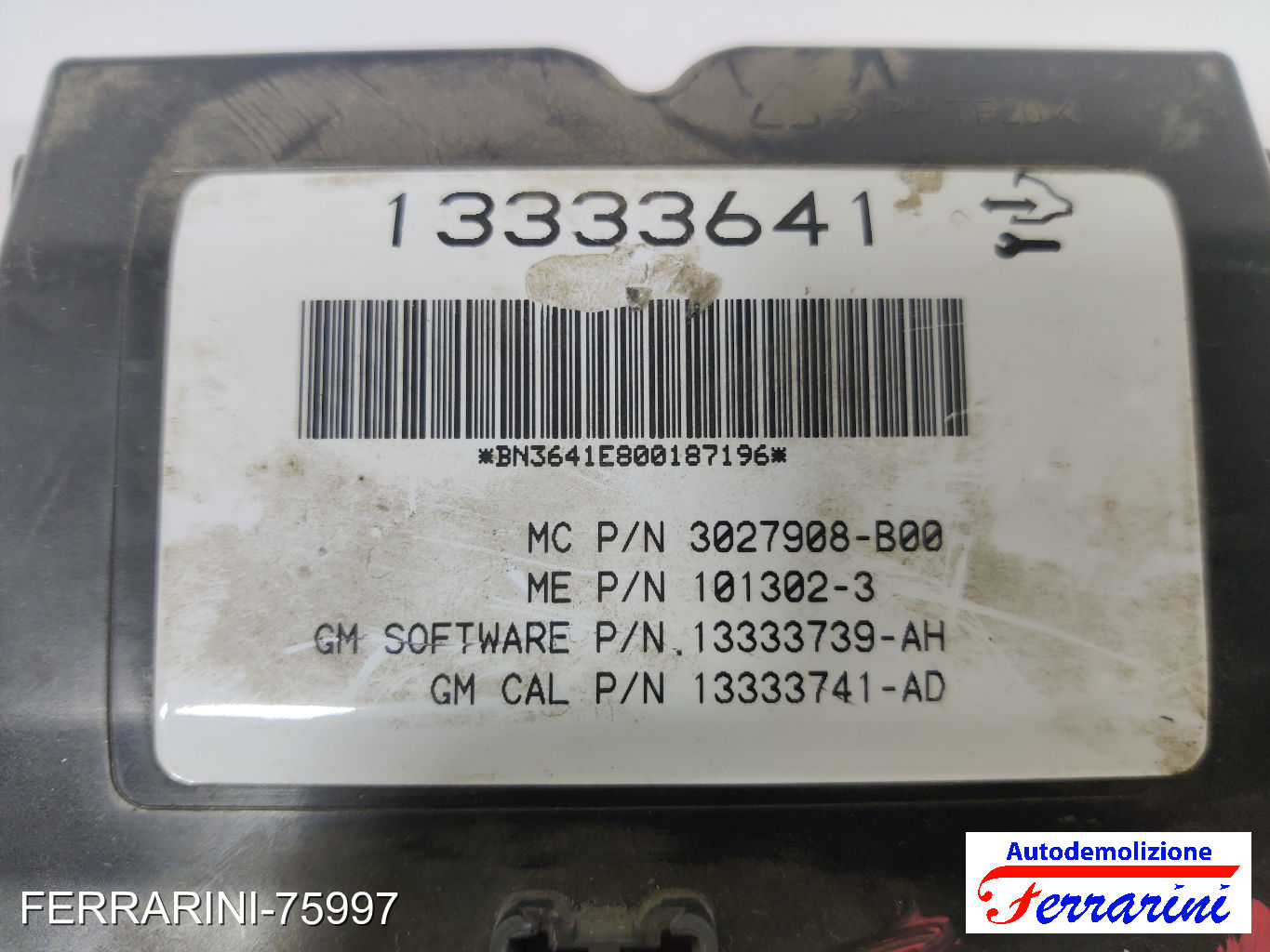 Centralina comando portellone elettrico OPEL INSIGNIA A SW G09 2.0 CDTI