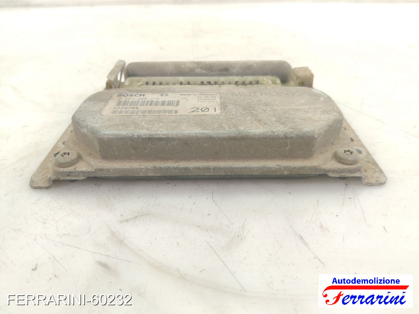 Centralina Motore AUTOBIANCHI Y10 1.1 1989-1995 7778785, 0261200716, 26SA2593